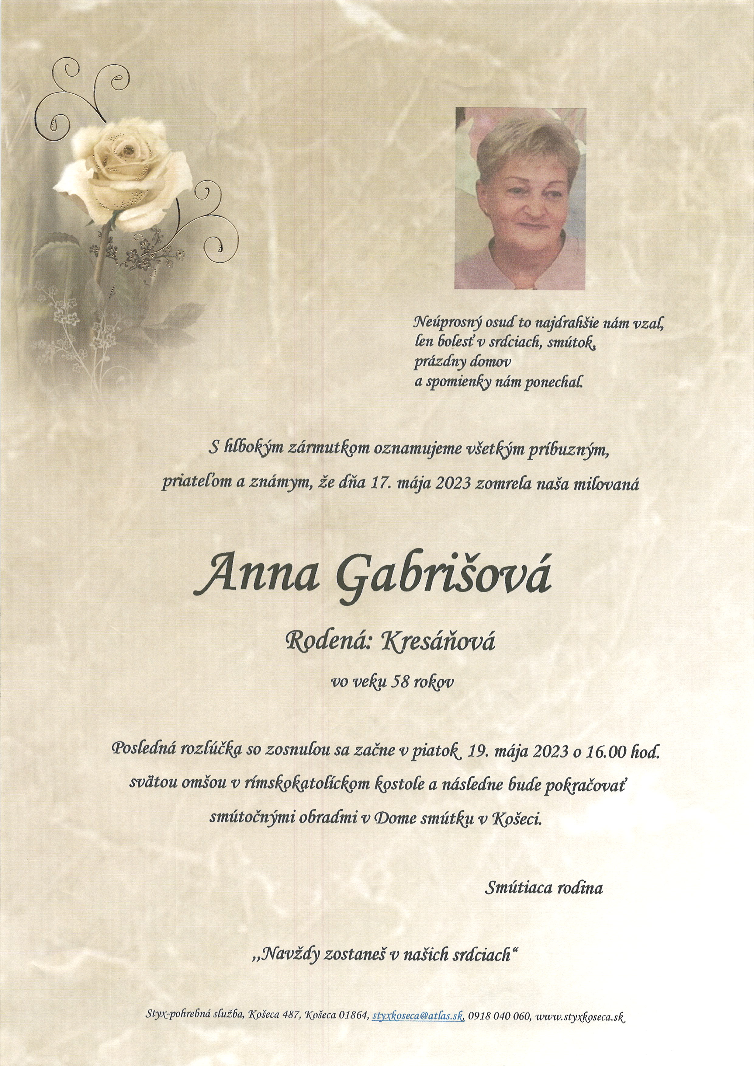 smutocne-oznamenie-anna-gabrisova-rod-kresanova