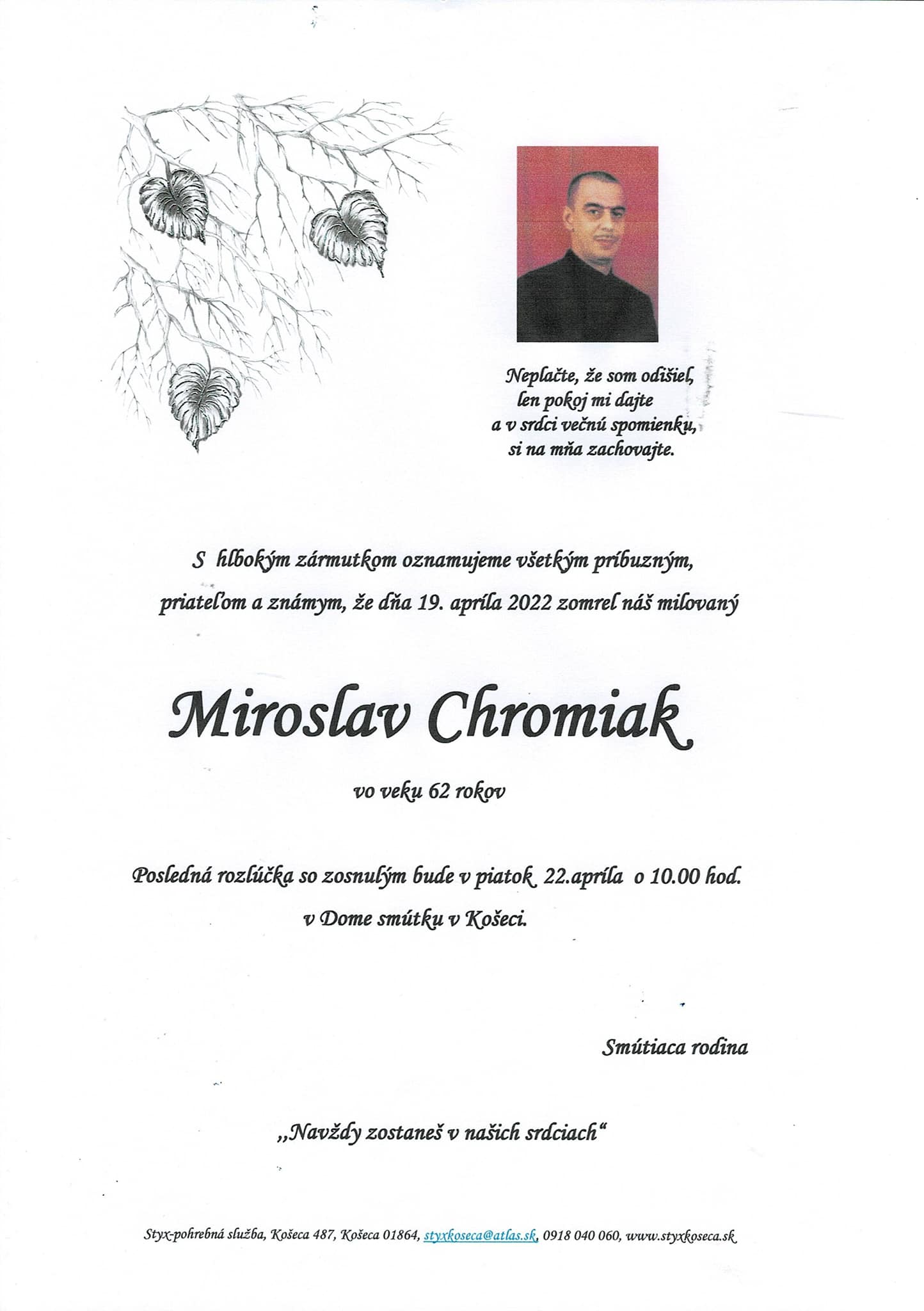 smutocne-oznamenie-miroslav-chromiak