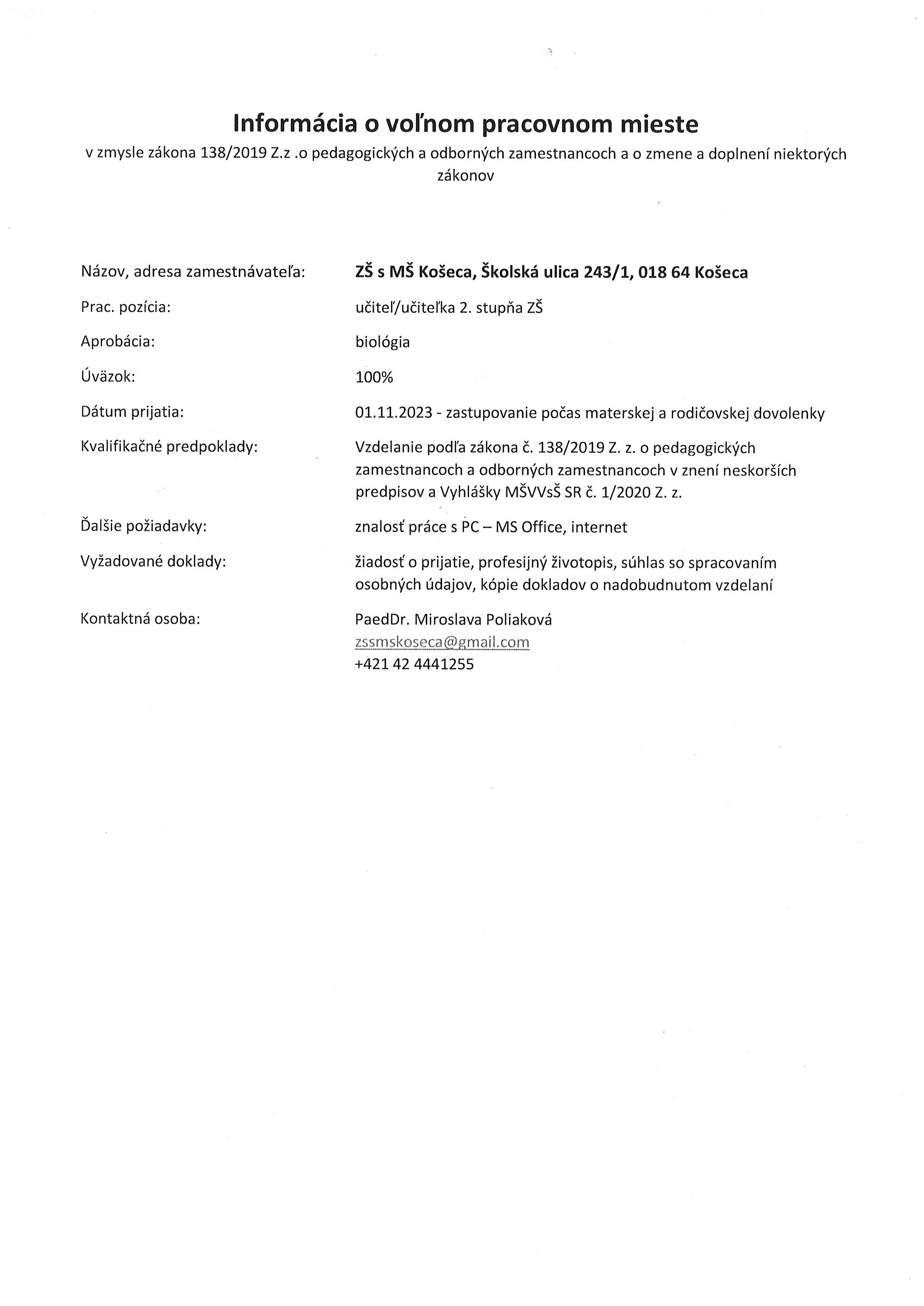 zs-s-ms-koseca-volne-pracovne-miesto-ucitel-biologie